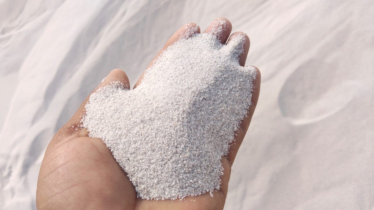 White Silica Sand